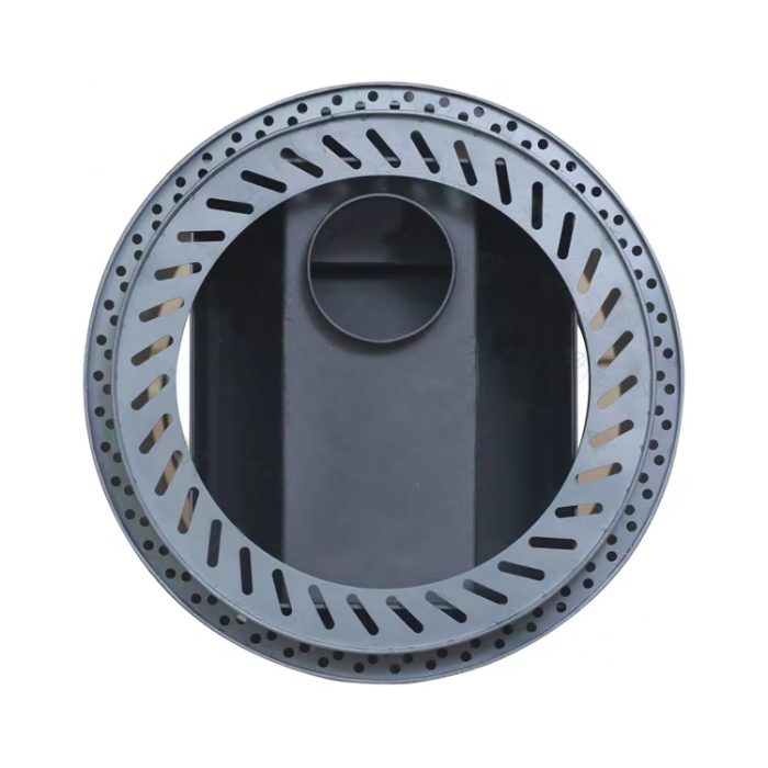 Outdoor Camping Stainless steel Secondary Burning Fireplace Smokeless Wood Stove Glass Window Portable Firewood Heater