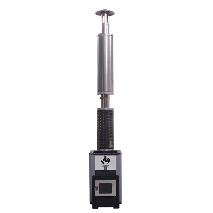 Multi-Functional Outdoor Heating Stove Household Stainless Steel Wood Coal Burning Chimenea Environmentally Friendly Thickened